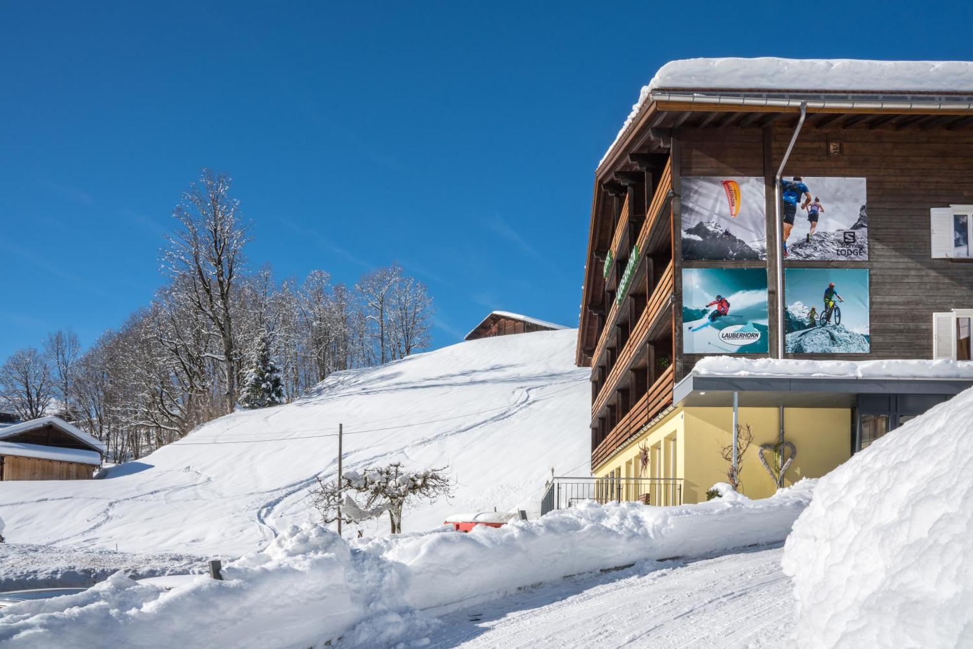 Lauberhorn Hotell Grindelwald Eksteriør bilde