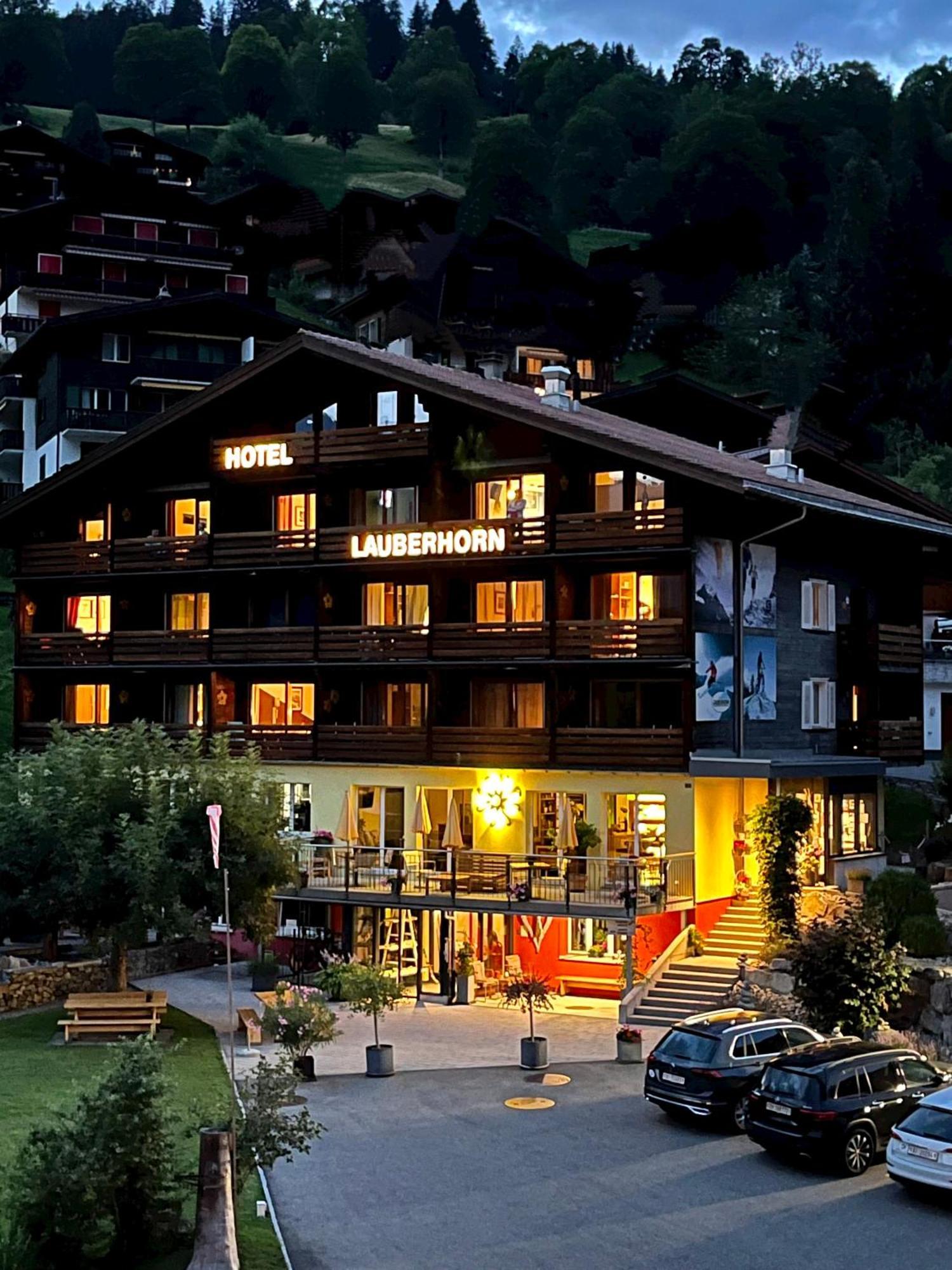 Lauberhorn Hotell Grindelwald Eksteriør bilde